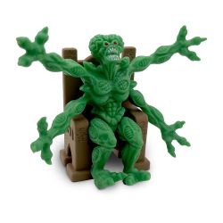 Attack From Mars Big-O Jiggly Martian On His Throne Refrigerator Magnet